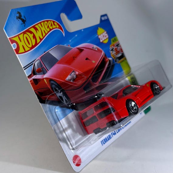 ホットウィール FERRARI F40 COMPETIZIONE ×２ 2025 Hot Wheels Ferrari F40 Competizione #198 Red - Set of 2