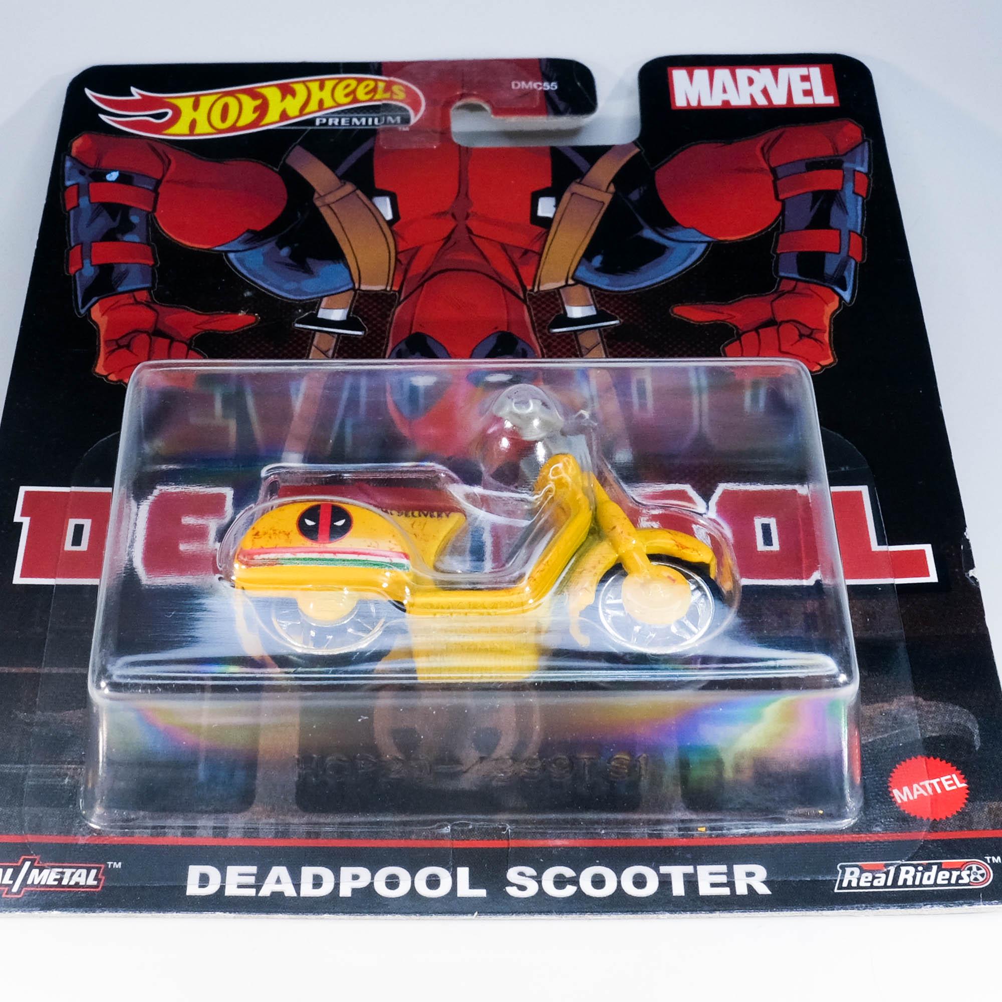 Hot Wheels Premium Deadpool Scooter - Marvel Collectible - Etsy