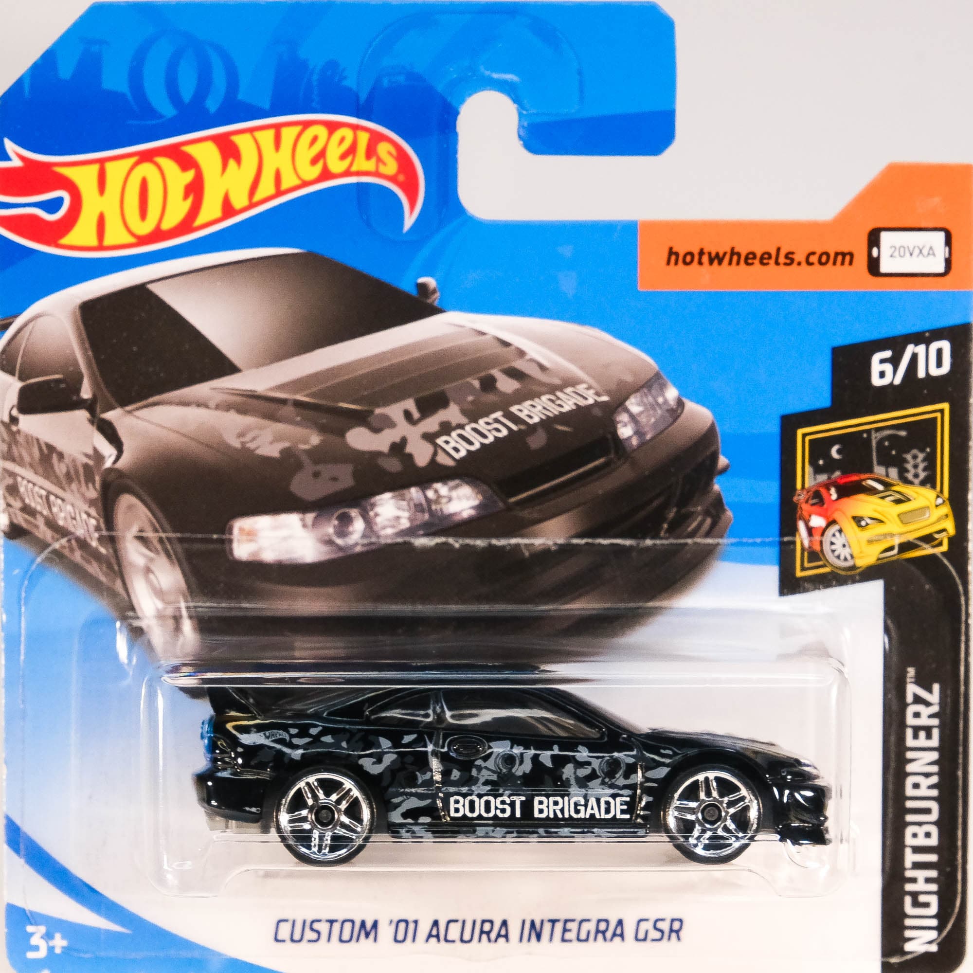 Hot Wheels Custom '01 Acura Integra GSR - Nightburnerz (black) - Etsy