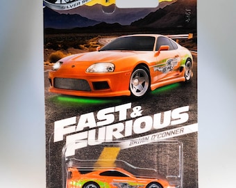 Hot Wheels Fast & Furious Toyota Supra - Brian O'conner - Etsy