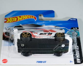 Miniature Hot Wheels Ford GT Borla – 1/64, Série HW Modified 2025, Neuve