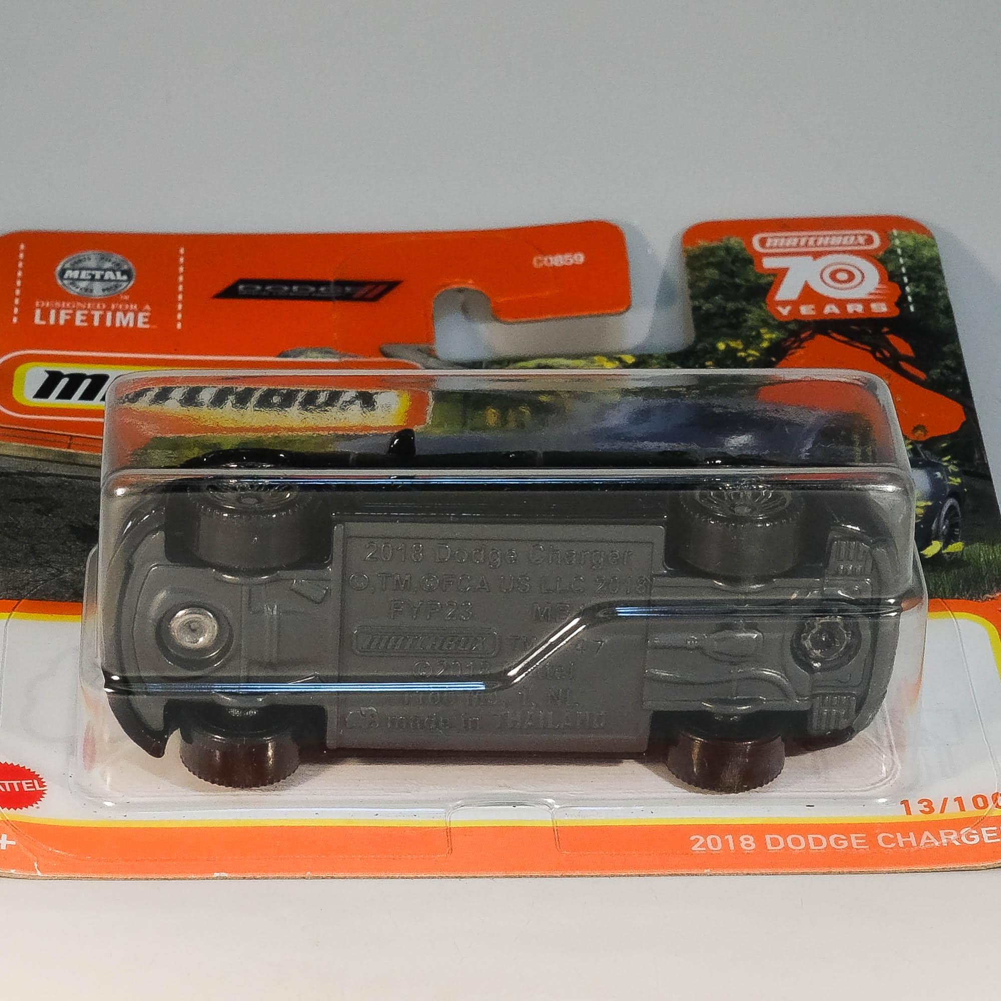 Modèle Réduit Matchbox Dodge Charger 2018 1:64 - Neuf En Boîte, Collection Hot Wheels