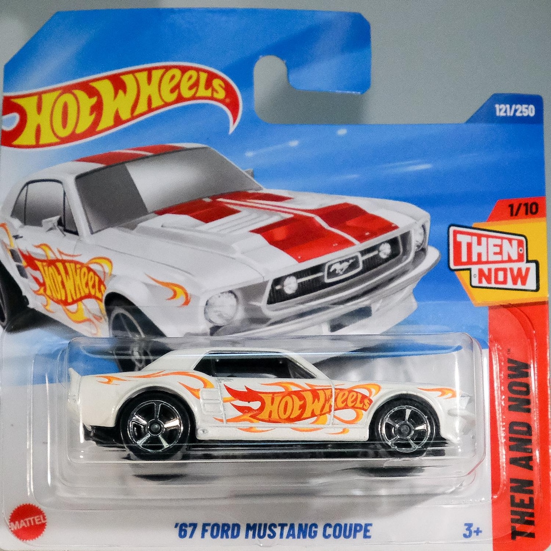 Hot Wheels '67 Ford Mustang Coupe - Then and Now - Etsy
