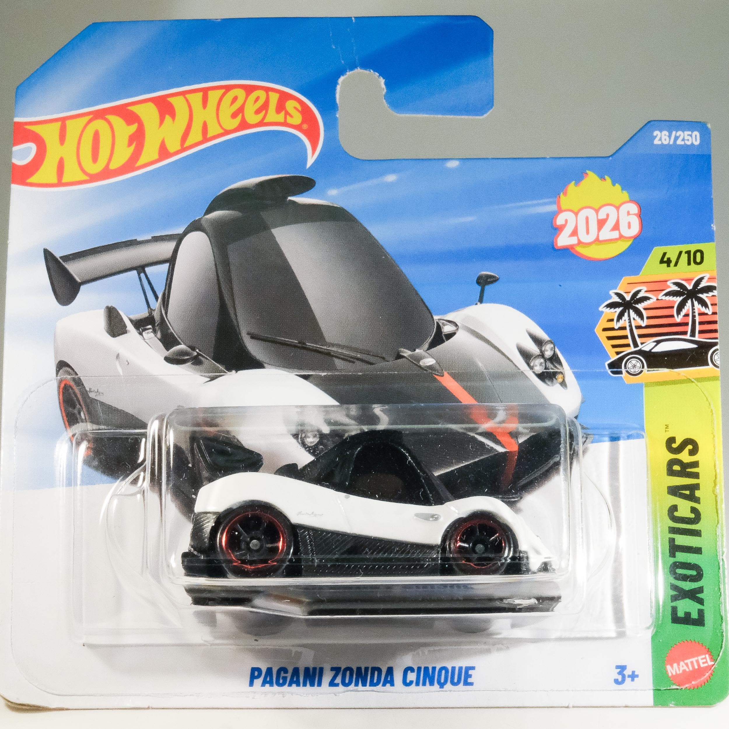 ホットウィール パガーニ ゾンダ チンクエ - エキゾチックカー