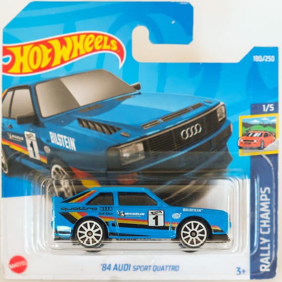 Hot Wheels Audi Sport Quattro '84 (blue) - Rally Champs - Etsy