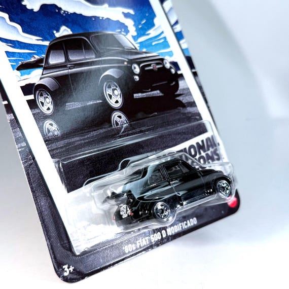 Hot Wheels '60 Fiat 500D Modificado - National Icons - Etsy