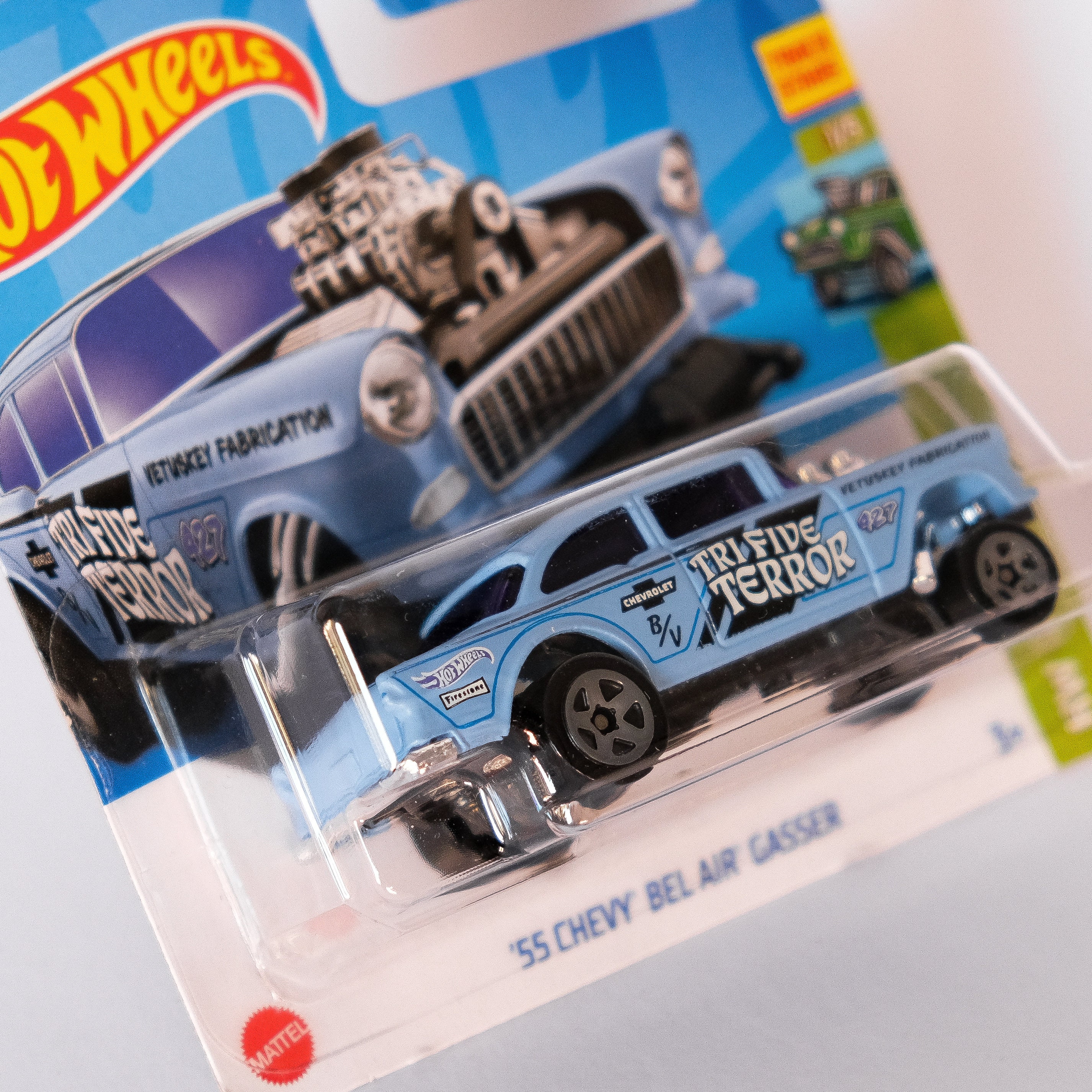 Hot Wheels '55 Chevy Bel Air Gasser - Nostalgic Powerhouse in