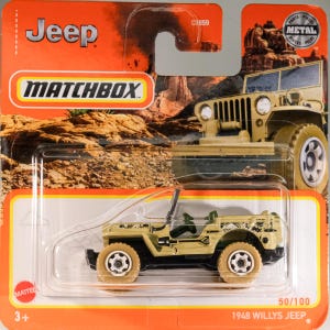 Matchbox 1948 Willys Jeep - Jeep (Rare Find)
