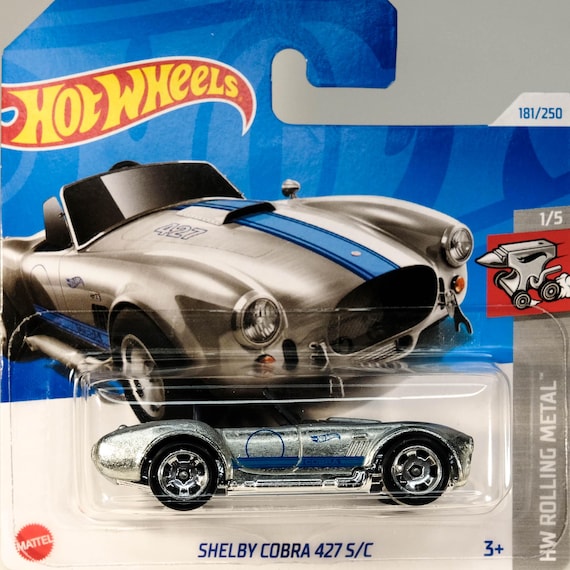 Hot Wheels Shelby Cobra 427 S/C - HW Rolling Metal - Etsy
