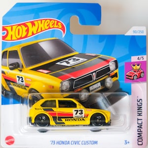 Hot Wheels Honda Civic Custom 1973 - Frieza retrô! (S)