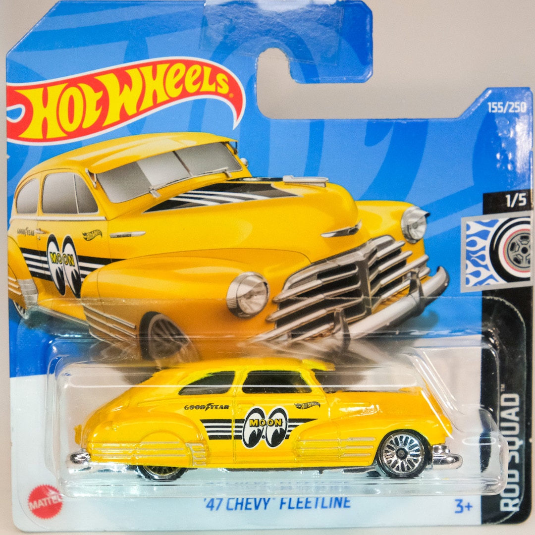 Hot Wheels '47 Chevy Fleetline - Edição Moon Eyes - Etsy