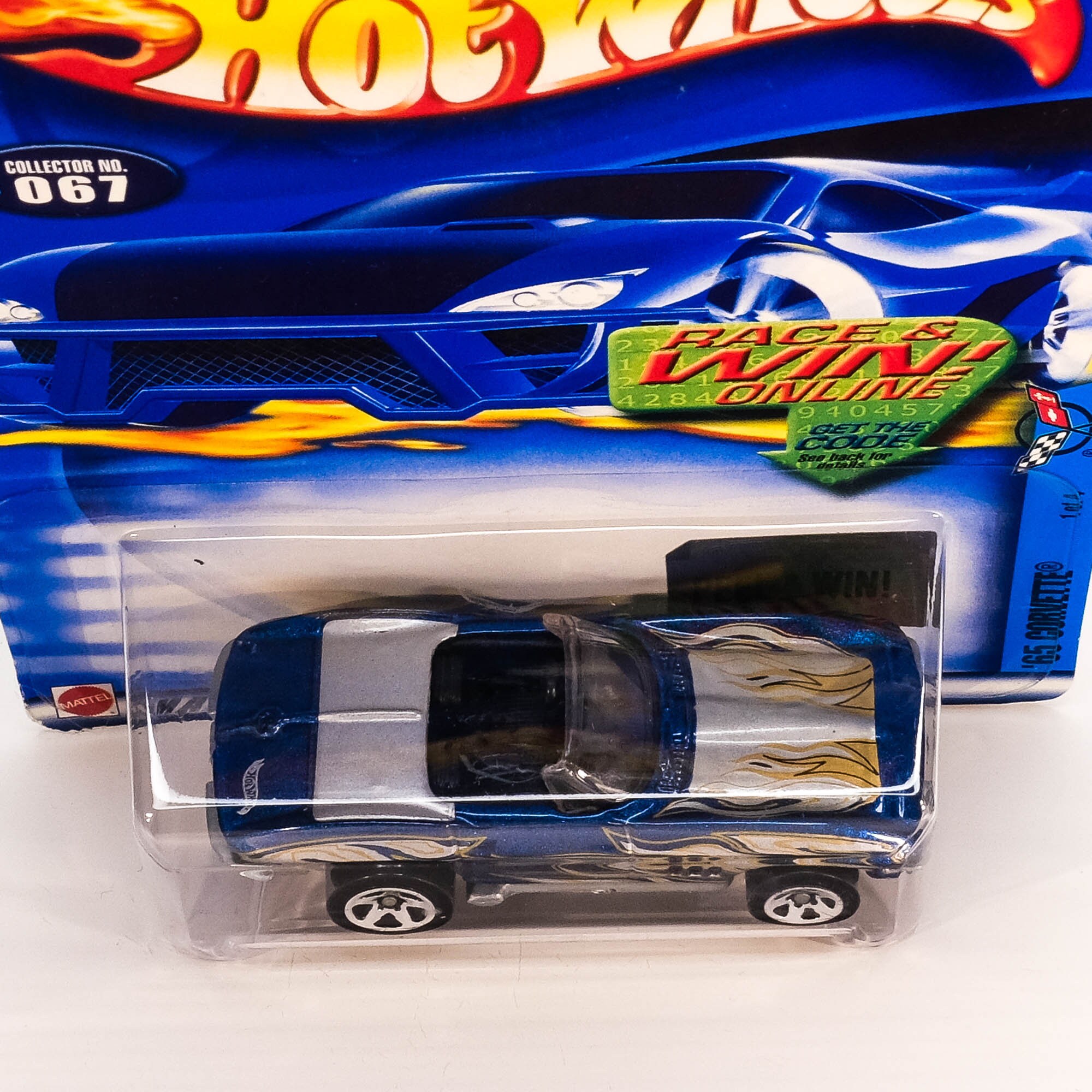 Vintage Hot Wheels '65 Corvette - Mattel Wheels (2002) - Etsy