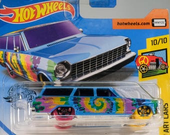Hot Wheels 1/64 Scale Chevy Nova Wagon Gasser Zamac With Wheel