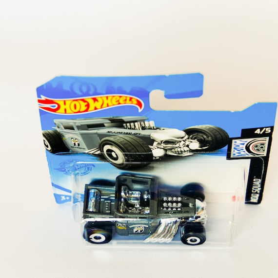 Hot Wheels 2021, Bone Shaker MoonEyes [Gray] Rod Squad 4/5