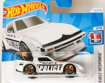 トミカ マツダ サバンナ RX-7 レーシングカー 74 ホワイト オレンジ