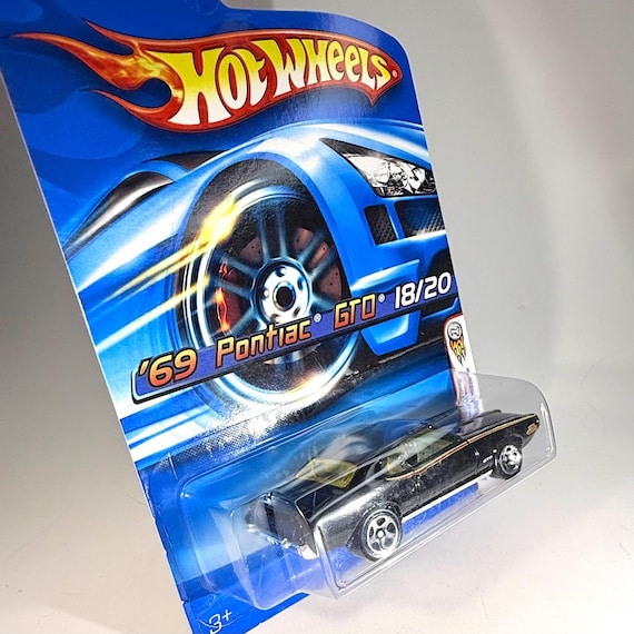 Vintage Hot Wheels '69 Pontiac GTO - 2005 First Editions