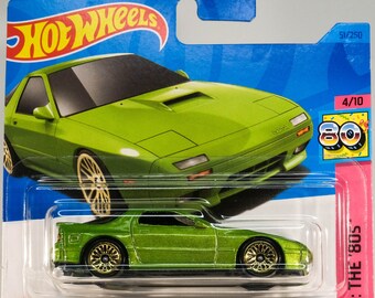 トミカ マツダ サバンナ RX-7 レーシングカー 74 ホワイト オレンジ
