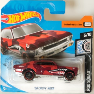 Hot Wheels 68 Chevy Nova - Etsy