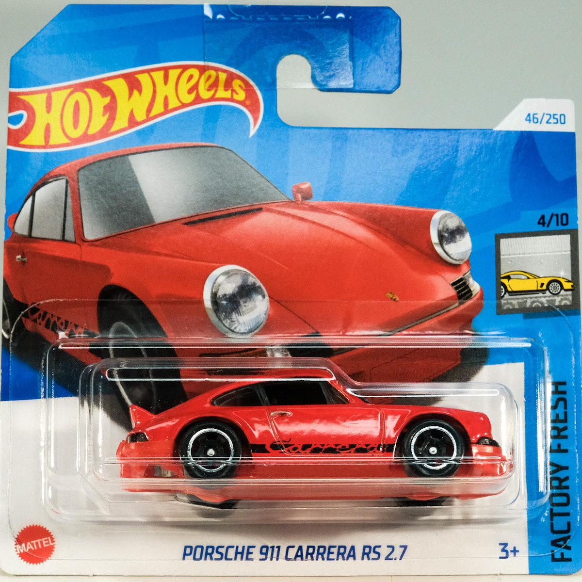 Hot Wheels Porsche 911 Carrera RS 2.7 (r)- Velocidade Clássica Em