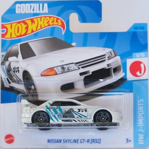 Nissan Skyline Gtr R32 Hot Wheels - Etsy