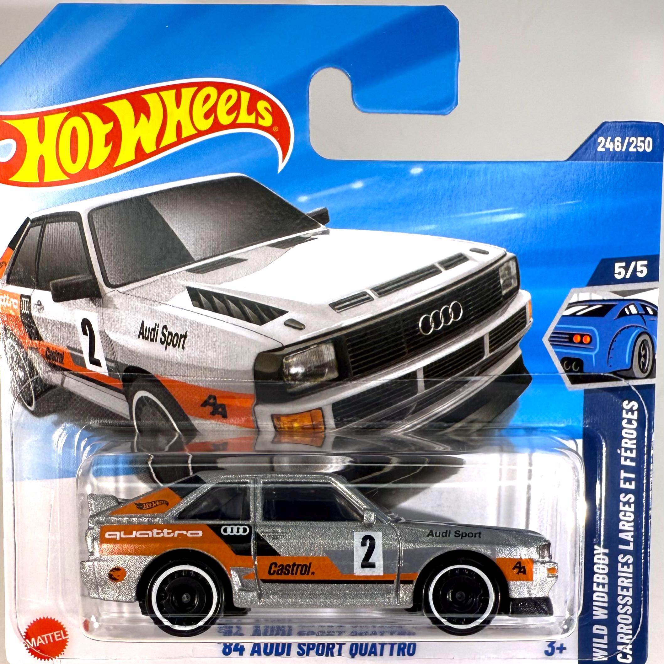 Hot Wheels '84 Audi Sport Quattro (caça Ao Tesouro) - Wild
