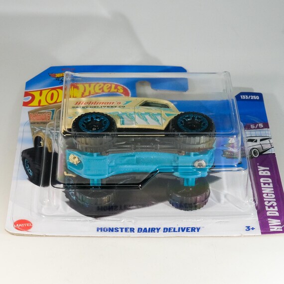 Hot Wheels Monster Dairy Delivery – HW Designed By, Diecast Truck