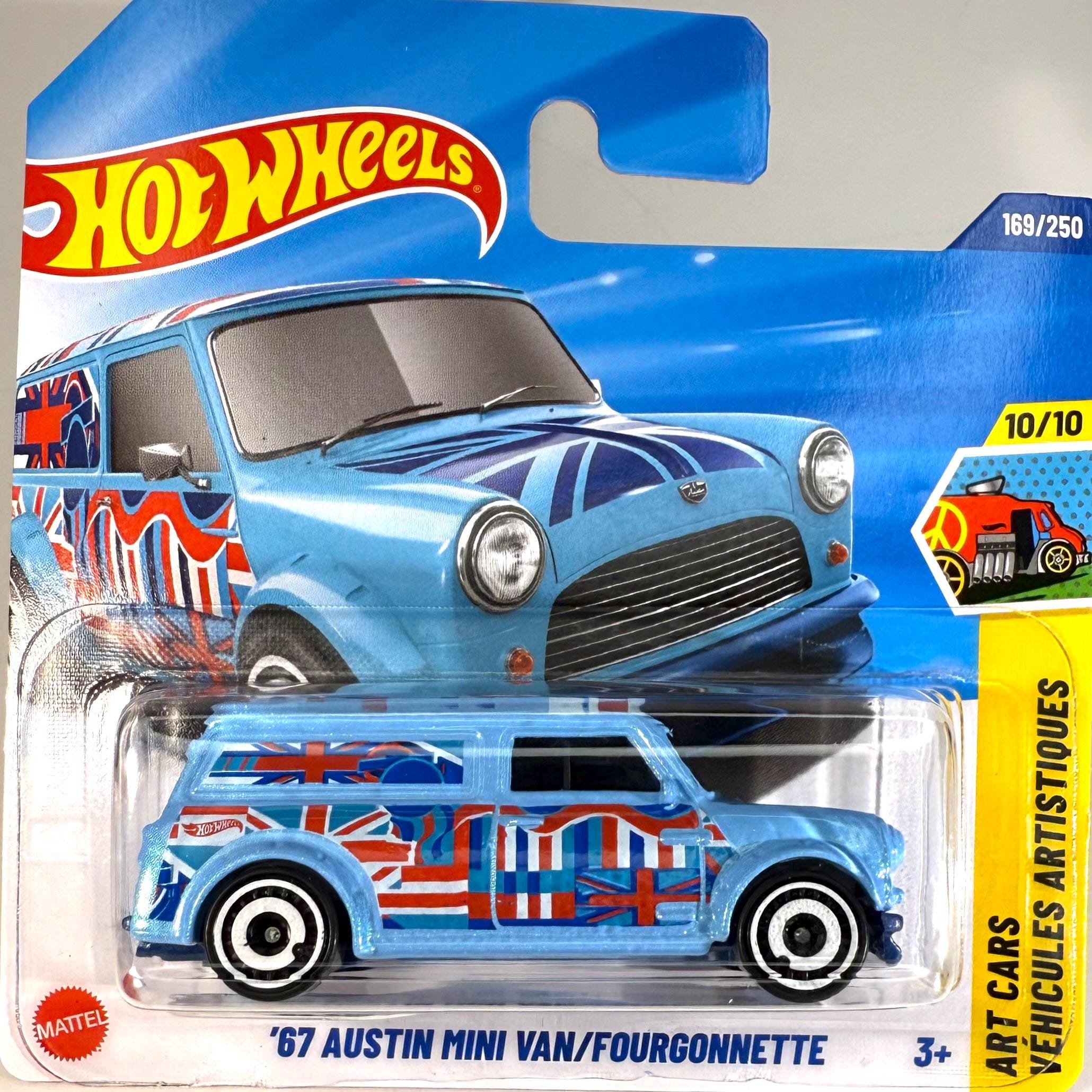 Hot Wheels 67 Austin Mini Van - HW Art Cars - Etsy
