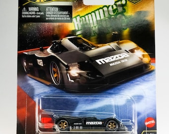 Voiture Hot Wheels Car Culture Mazda 787B - Édition Hammer Drop Noir 2025 1:64