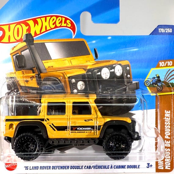 ホットウィール '15 ランドローバー ディフェンダー ダブルキャブ - HW