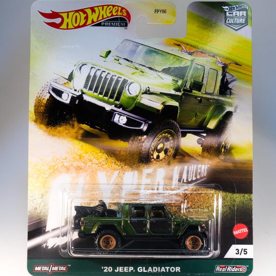Hot Wheels '20 Jeep Gladiator – Car Culture Hyper Haulers Die-cast
