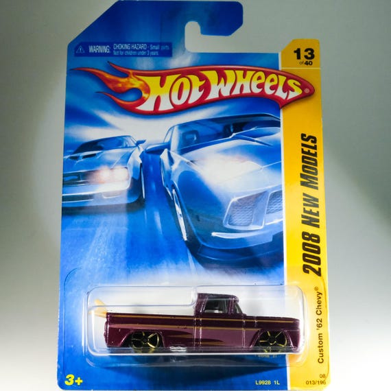 Vintage Hot Wheels Custom '62 Chevy Pickup - 2008 New Models