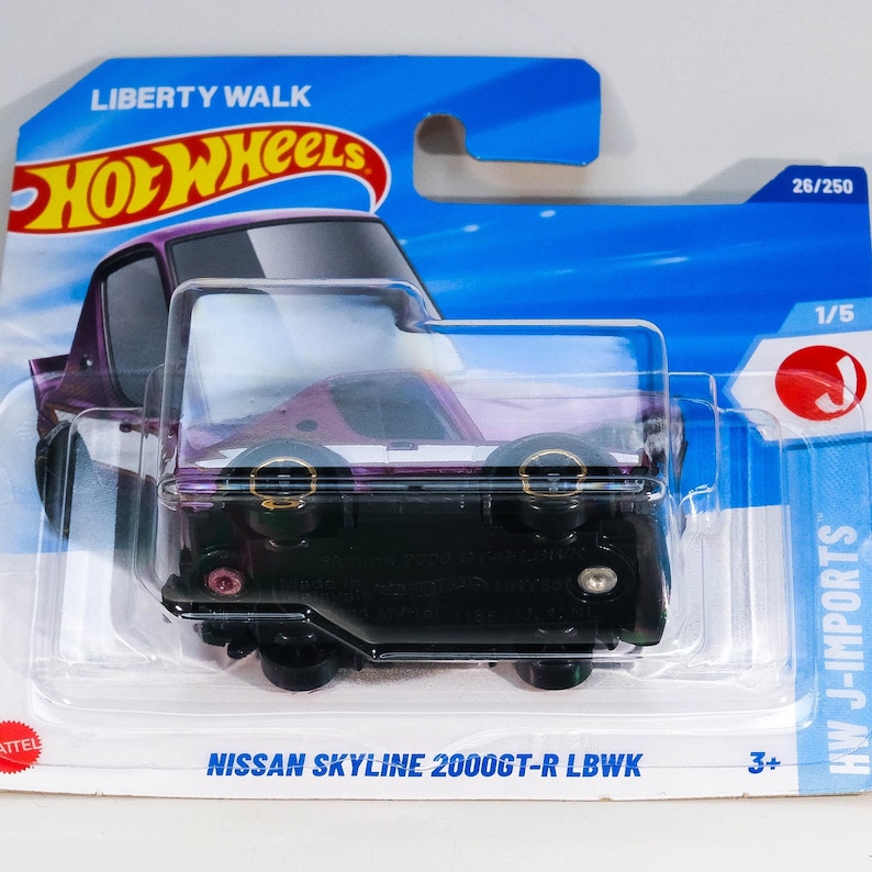 Hot Wheels Nissan Skyline 2000 GT-R LBWK (tooned) - HW J-imports - Etsy