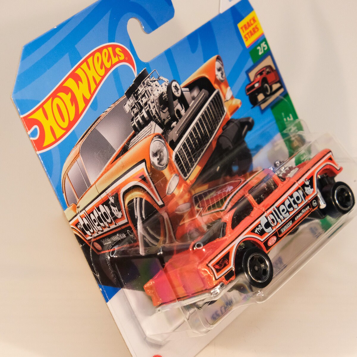 Hot Wheels '55 Chevy Bel Air Gasser Diecast - Nostalgic Drag Race