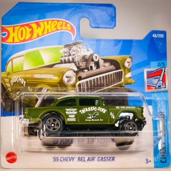 Hot Wheels '55 Chevy Bel Air Gasser - Triassic-five - Etsy