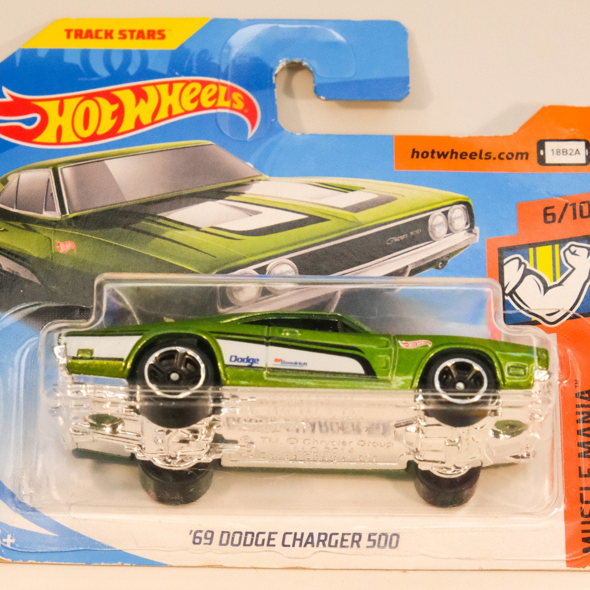 ホットウィール ダッジ チャージャー 500 '69 - マニア・ムスクローサ