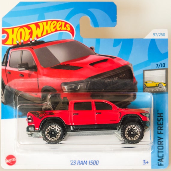Hot Wheels Dodge Ram 1500 Truck - Red, 1:64 Scale Die-Cast, HW Performance Series - View #6