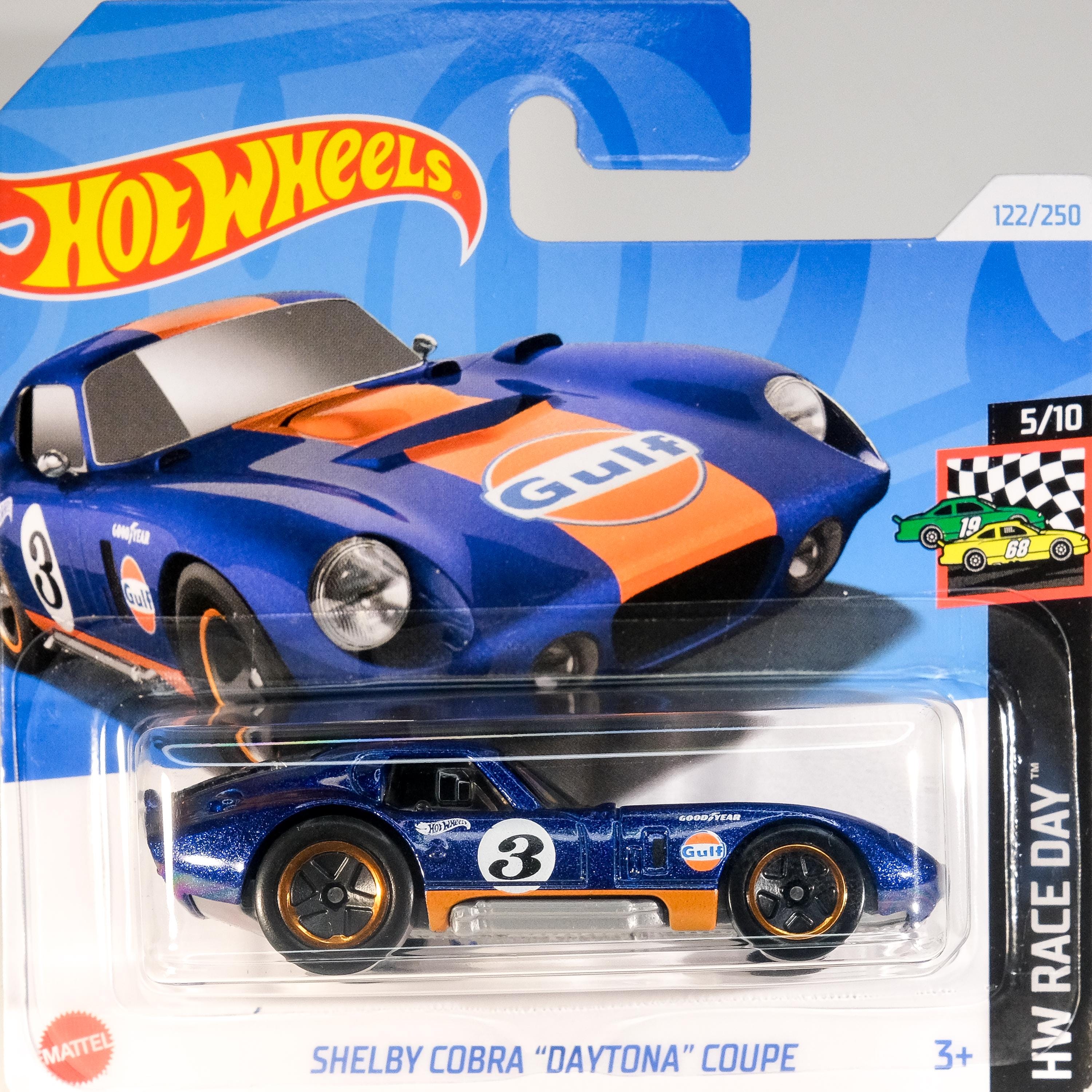 くたひし様 リクエスト確認用　 ホットウィール　シェルビー・コブラ・デイトナ SHELBY COBRA DAYTONA COUPEのレビュー！米レース史に欠かせない一台