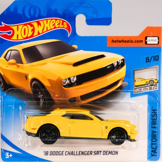 Hot Wheels '18 Dodge Challenger SRT Demon - Factory Fresh - Etsy