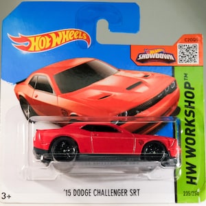 Hot Wheels &#39;15 Dodge Challenger SRT - HW Workshop: Muscle Mania (First Edition)