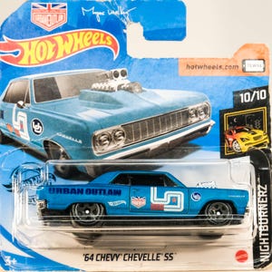Hot Wheels &#39;64 Chevy Chevelle SS (Magnus Walker) - Nightburnerz (2020)
