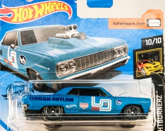 ホットウィール 1964 シボレー シェベル SS-バーガンディ ロングカード