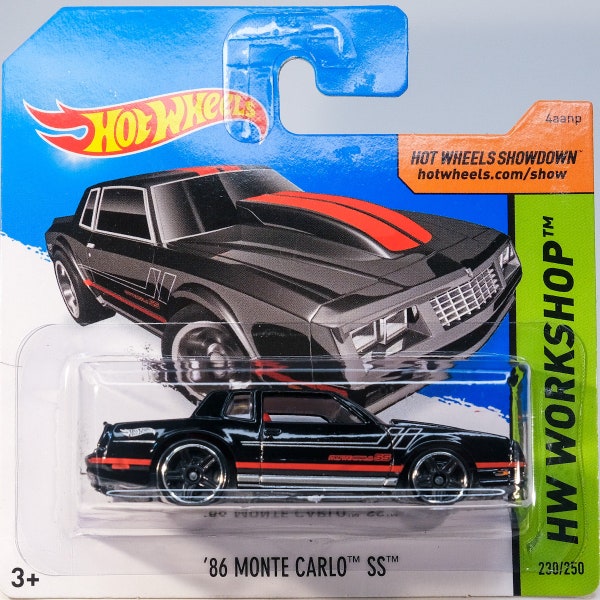 Hot Wheels ‘86 Montecarlo SS - HW WORKSHOP - Rare Find!