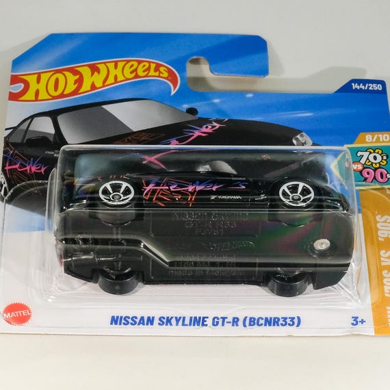 Hot Wheels Nissan Skyline GT-R (BCNR33) - HW '70s Vs '90s - Etsy