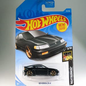 Hot Wheels 88 Honda CR-X - Nightburnerz 2019 (First Edition)