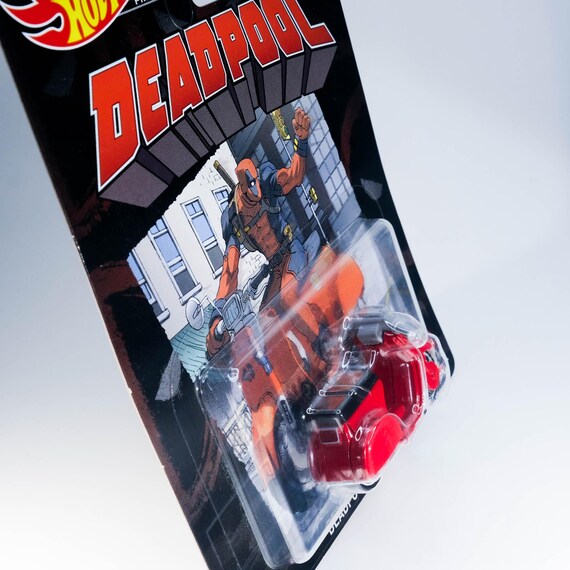 Hot Wheels Premium Deadpool Scooter - Marvel Diecast Collectible