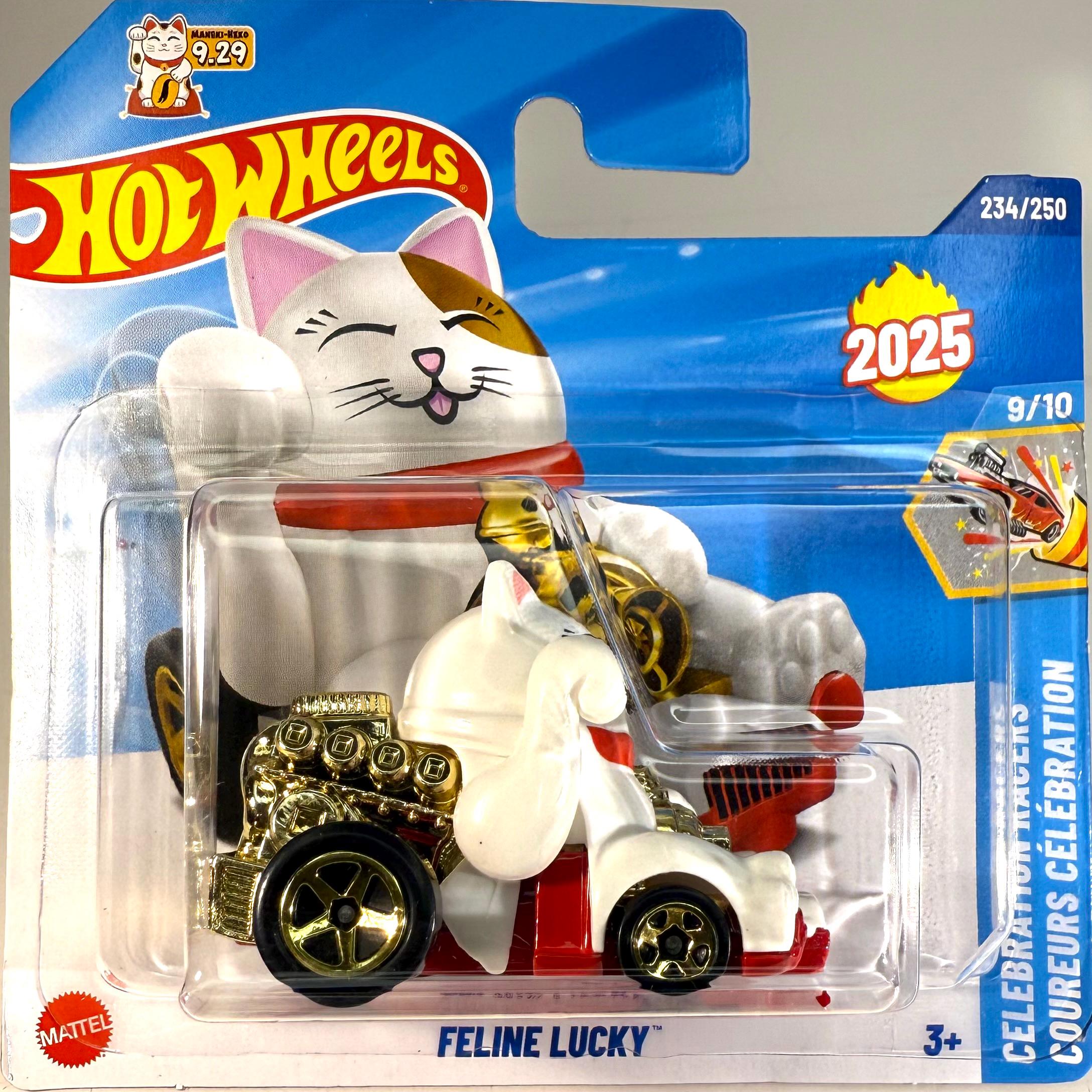 Hot Wheels Feline Lucky - Celebration Racers (first Edition