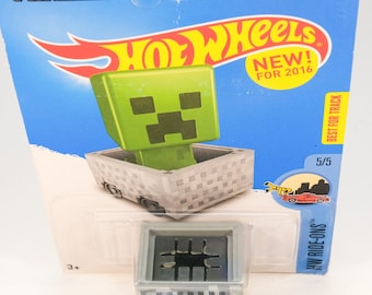 Buy Hot Wheels Minecraft (creeper) HW Ride-ons (2016) Achado