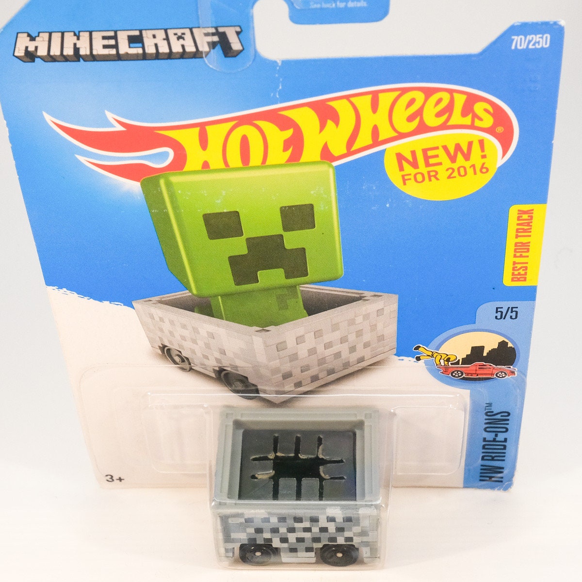 Hot Wheels Minecraft (creeper) - HW Ride-ons (2016) Achado Raro - Etsy