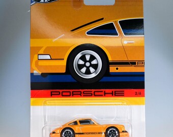 Matchbox Porsche 911 Turbo-yellow With Black Interior-2002 50th