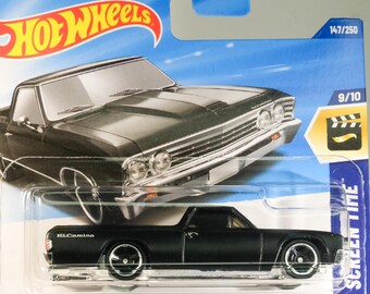 Hot wheels 1968 chevy el camino car made in 1999 Metal Car